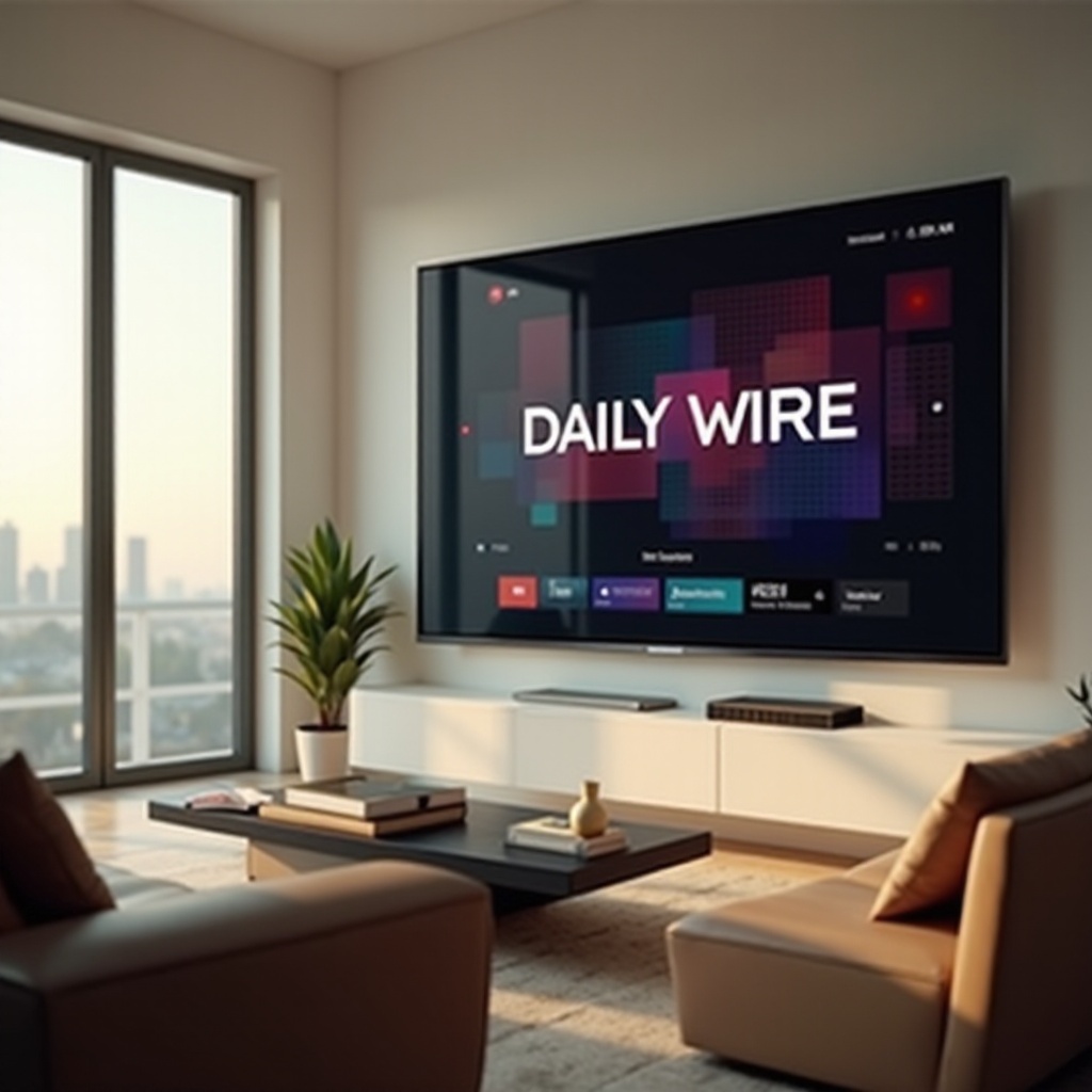 how to watch daily wire on lg smart tv